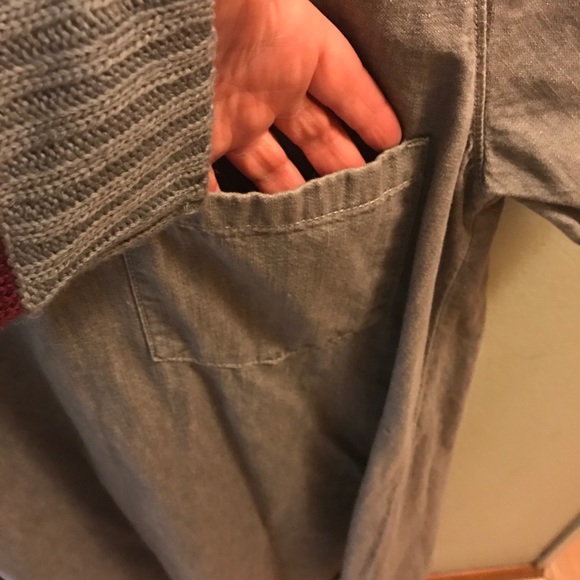 Gap Gray denim like dress - Picture 4 of 5